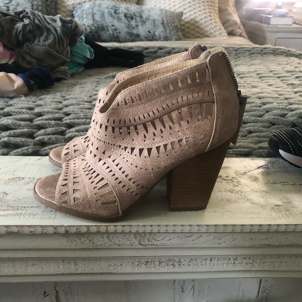 Barely worn “Not Rated” open toed heels